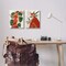 Stupell Industries Tropical Fashionistas in Red 2pc Canvas Wall Art Set Design by Janet Tava